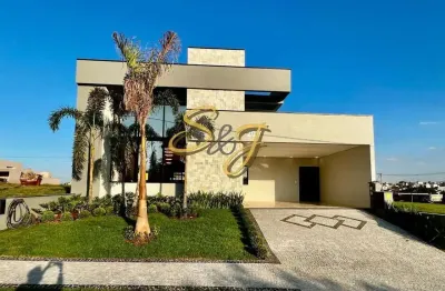 Casa terrea com três suites a venda no parque brasil 500- cond. santorini - paulínia sp