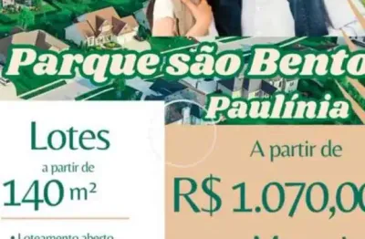 Terreno à venda no Balneario Tropical, Paulínia 