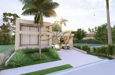 Casa terrea com três suites a venda no parque brasil 500- cond. santorini - paulínia sp