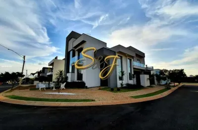 Casa sobrado com três suites a venda no bairro parque brasil 500- cond. portinari club - paulínia sp