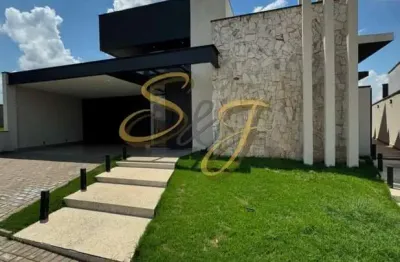 Casa terrea com quatro dormitorios sendo três suites e piscina no condominio la dolce vitta - paulínia- sp