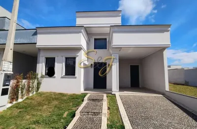 Casa arquitetura neoclásica com 3 dormitorios, suíte master com closet no cond. terras da estancia - paulínia-sp