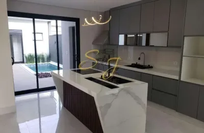Linda casa térrea com três suites e piscina no cond. terras da estancia - paulínia -sp