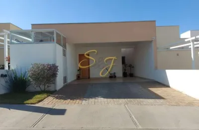 Casa no condominio villagio vista real mobiliado, paulinia sp