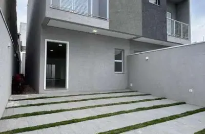 Casa sobrado à venda, alto do ipiranga, mogi das cruzes, sp, 3 suites, quintal, 3 vagas, 140m²