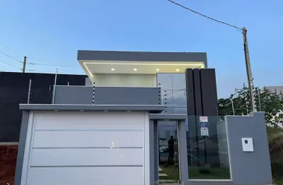 Casa nova para venda em umuarama, parque melhoramentos, 3 dormitórios, 1 suíte, 2 banheiros, 2 vagas