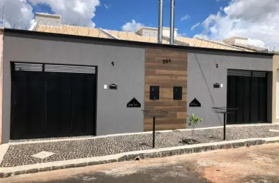 Casa geminada para venda em uberlândia, jardim holanda, 2 dormitórios, 1 suíte, 2 banheiros, 2 vagas