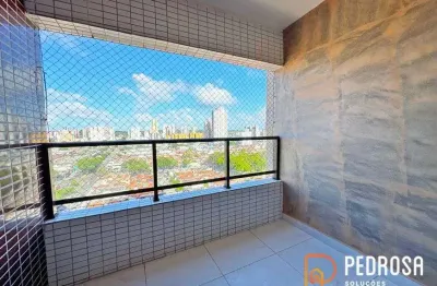 Apartamento com 75 m2 - 3 quartos (1 suíte) - reserva lagoa nova - 2 vagas - andar alto - nascente