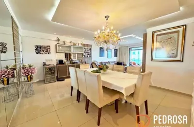 Apartamento com 160 m2 - 4 quartos (3 suítes) - alice grilo lagoa nova - reformado - 3 vgs - sombra
