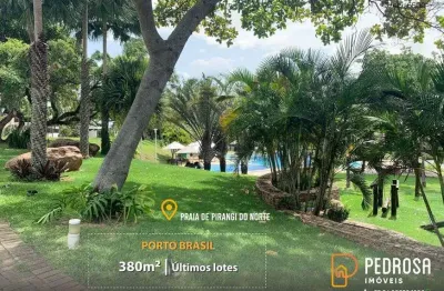 Lote de 380 m2 no porto brasil - exclusividade e qualidade de vida - situado na rua princial