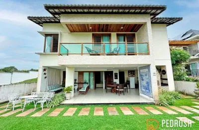 Casa com 298 m2 - 4 suítes - área gourmet - vila dos lagos (p. negra) - 4 vagas - financiavel