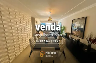 Apartamento a venda com 93 m2 | 3 quartos (1 suíte) | reformado | 2 vagas  em lagoa nova natal/rn
