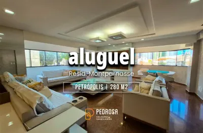 Aluguel - apt mobiliado - alto padrão - 4 suítes - petrópolis - natal.