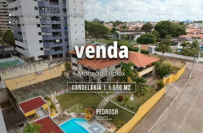 Fanstática casa triplex a venda com 450m2 e 5 suítes em um lote de 1.550m2 em candelária natal/rn