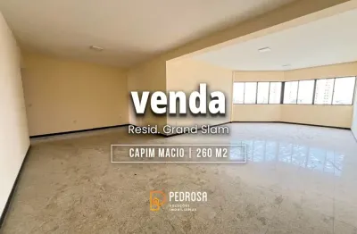 Fantástico apartamento para venda de 260m2 com 4 suítes e 3 vagas em capim macio natal/rn