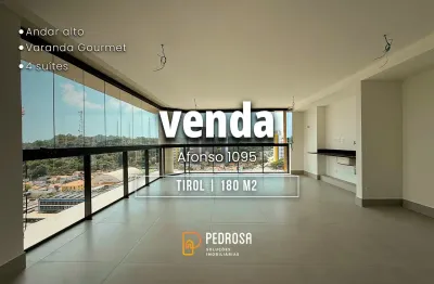 Fantástico apartamento a venda nunca habitado com 180m2 e 4 suítes em andar alto no tirol natal/rn