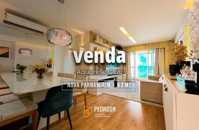 Apartamento com 2 quartos à venda na Rua Adeodato José dos Reis, 1275, Nova Parnamirim, Parnamirim