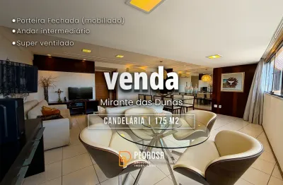 Ótimo apartamento mobiliado de 175 m² com 3 suítes e 3 vagas em candelária natal/rn