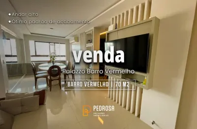 Venda | palazzo barro vermelho | 70m2 | 2 quartos | andar alto | nascente