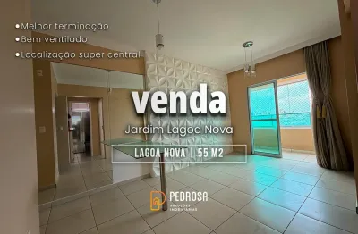 Apartamento a venda de 55 m2 em andar alto com 2 quartos e 1 vaga em lagoa nova natal/rn