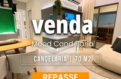 Repasse de apartamento do mood candelária de 70m2 com 2 quartos em andar alto