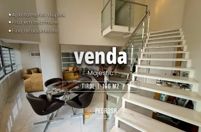 Fantástico apartamento duplex a venda de 196 m2 com 4 quartos e reformado em tirol natal/rn