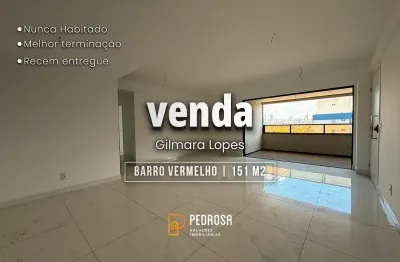 Apartamento recem entregue de 151 m2 com 3 suítes e varanda gourmet no barro vermelho