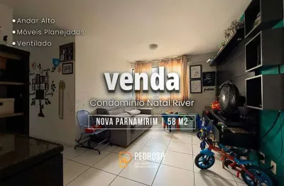 VENDA | 58m² | R$249 mil | 2 quartos (1 suíte) | Pronto para morar | Garagem coberta