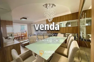 Apartamento à venda com 112 m2 - 3 quartos - no bairro de lagoa nova/natal - 2 vagas