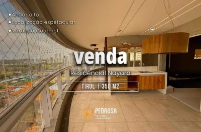 Apartamento à venda com 350 m2 - 4 quartos - no bairro de tirol/natal - 4 vagas