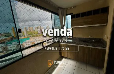 Venda - central park - 3 quartos - 1 suite- 2 vagas de garagem - neópolis -natal -rn