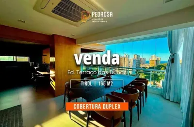 Venda | condominio terraço das dunas | 165 m2 | 3 suítes | r$ 1.790 m | semi mobiliado | cobertura duplex