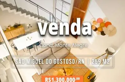 ??? VENDA?? 259m2 | 3 suítes | ??R$ 1.300.000 I Moderna e ampla I PORTEIRA FECHADA