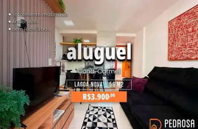 Apartamento para aluguel com 56 m2 - 2 quartos - no bairro de Nossa Senhora de Nazaré/Natal - 1 vaga
