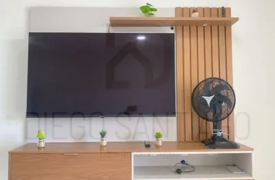 Apartamento mobiliado, porteira fechada, pronto para morar, 2 quartos sendo 1 suíte