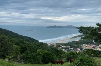 Área privilegiada com vista para o mar, praia do siriú, garopaba - sc