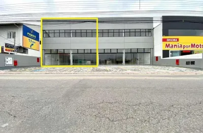 Sala comercial para alugar na rua padre joão batista réus, 1322, caminho novo, palhoça por r$ 17.900