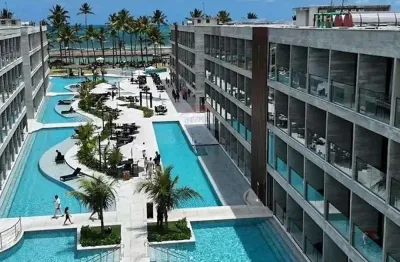 Apartamento no sistema de multipropriedade - cota de flat à venda em muro alto com ótimo preço!  (gav resort)