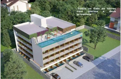 Flat com 1 quarto à venda na Rua Jussara Mendes, 23, Porto de Galinhas, Ipojuca