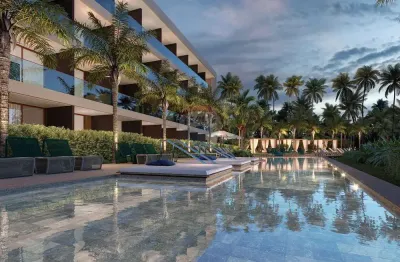 Studio Garden Pé na Areia com Jardim Privativo no Beach Class Carneiros