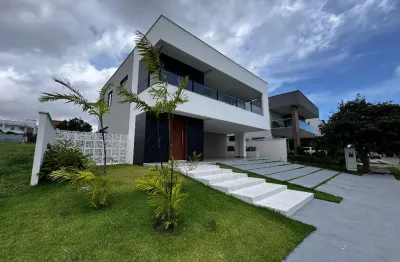 Casa no alphaville duplex, com 5 suites, sendo 1 no terreo, com area de lazer privativa