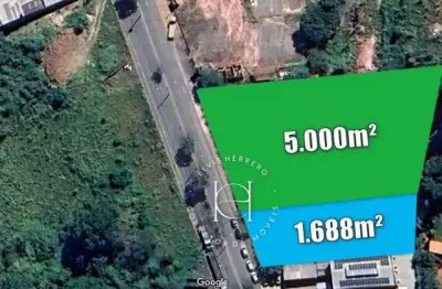 Terreno para venda tem 6688 metros quadrados - taubaté - sp