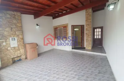 Casa para venda em indaiatuba, jardim do valle ii, 3 dormitórios, 1 suíte, 2 banheiros, 2 vagas