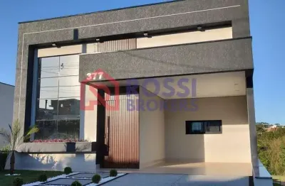 Casa em condomínio para venda em indaiatuba, loteamento park gran reserve, 3 dormitórios, 3 suítes, 4 banheiros, 3 vagas