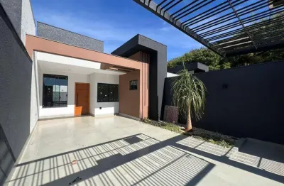 Casa a venda em marialva 03 quartos suíte e deck na área gourmet