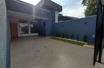 Casa à venda em maringá, parque das grevíleas, com 3 quartos, com 80 m²
