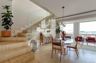 Cobertura duplex de altíssimo padrão com 3 suítes e vista espetacular no santa helena - juiz de fora