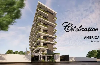 Apartamento no américa | 77 m² | 1 suíte + 1 | 1 vaga de garagem