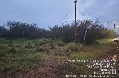 Oportunidade única em charqueadas - rs | tipo: terreno | negociação: leilão  | situação: imóvel