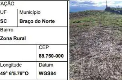 Oportunidade única em braco do norte - sc | tipo: imóvel rural | negociação: leilão  | situação: imóvel